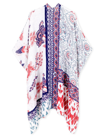 Ethnic Print Kimono - Shopmossrose